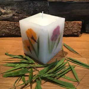 Blumenkerze